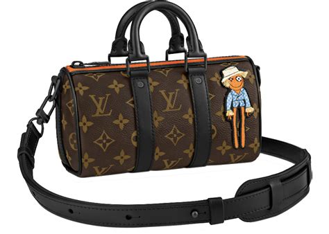 Louis Vuitton Keepall XS in Coated Canvas with Black 